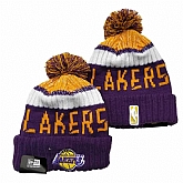 Los Angeles Lakers Team Logo Knit Hat YD (2),baseball caps,new era cap wholesale,wholesale hats